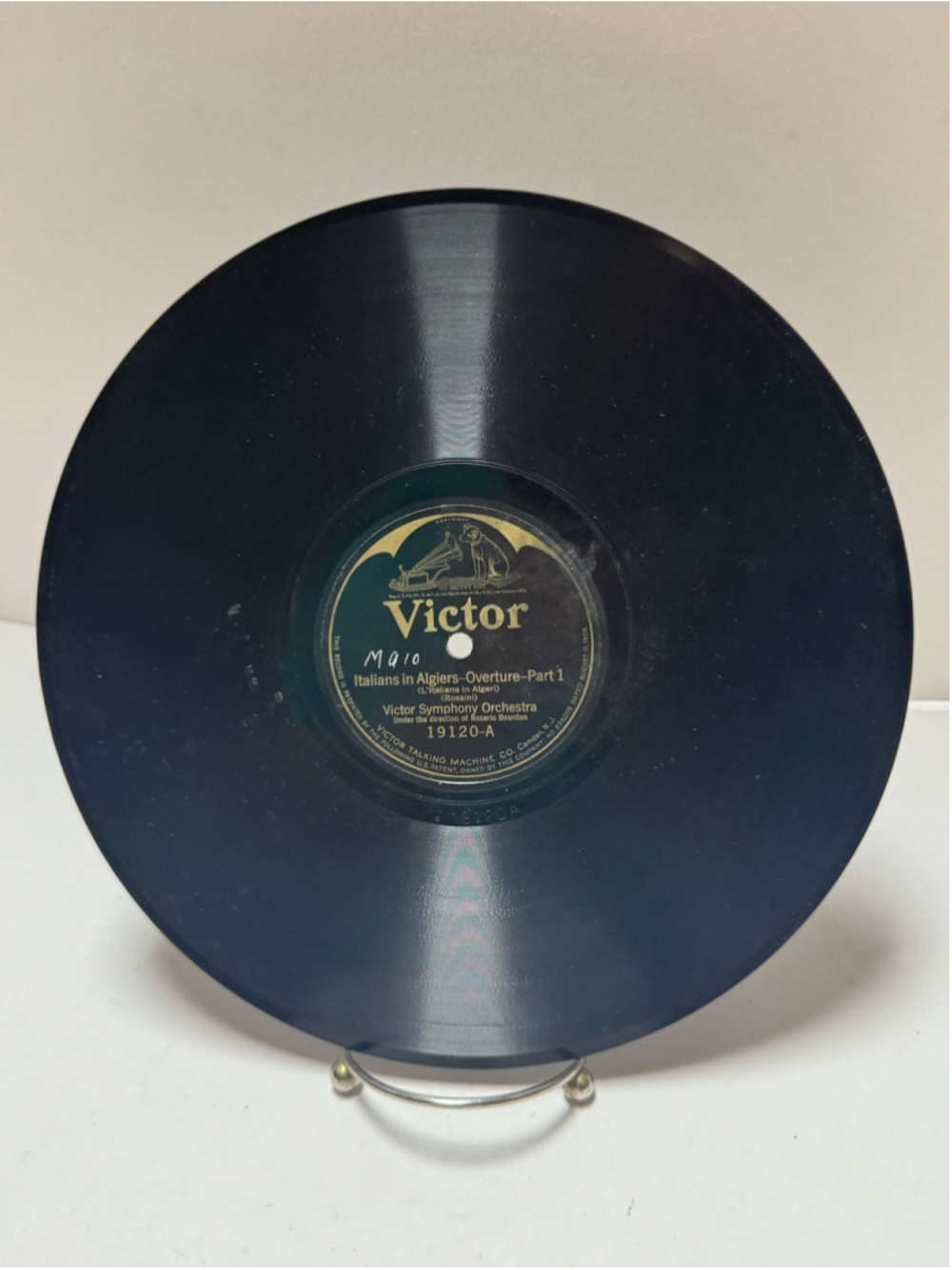 RCA Victor Victor Symphony Orchestra
Italians In Algiers 78 Rpm Shellac Record